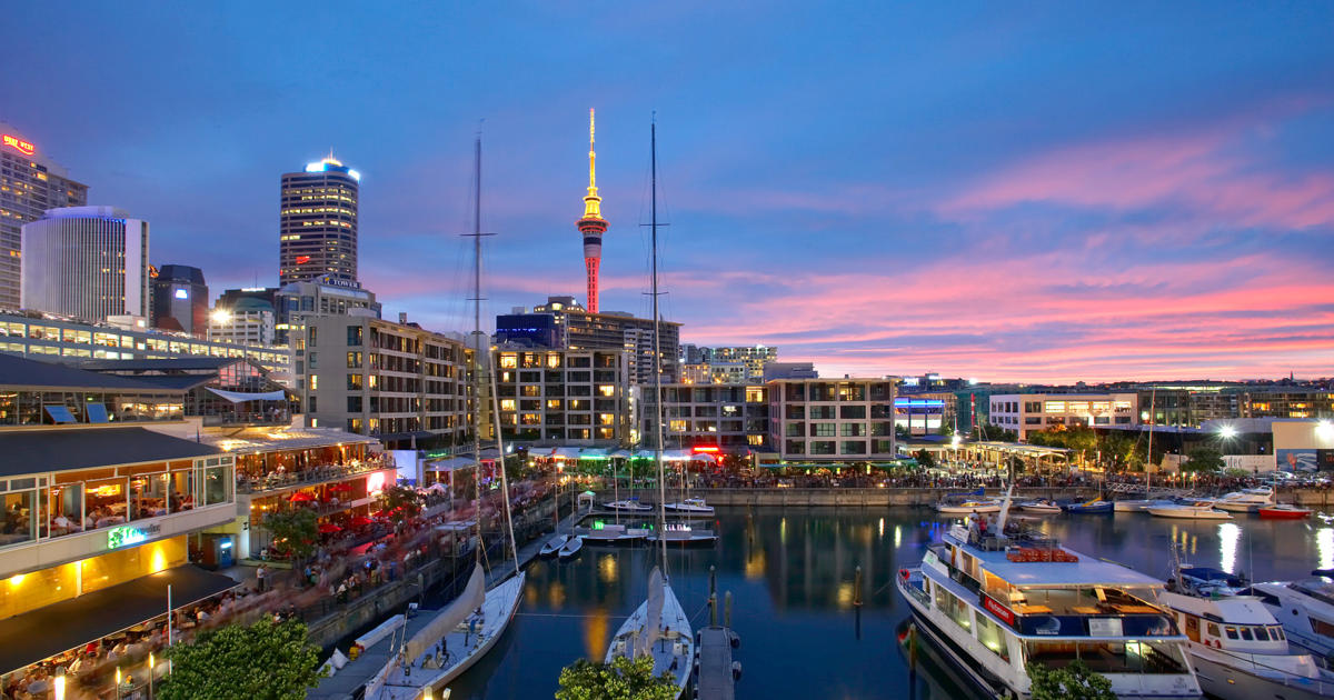 Auckland night time